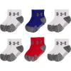 imageUnder Armour Boys Multi Pack Quarter SockRed Tech