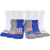imageUnder Armour Boys Multi Pack Quarter SockRoyal Blue Orange