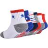 imageUnder Armour Boys Multi Pack Quarter SockStars and Stripes