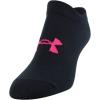 imageUnder Armour Kids Essential 20 Lightweight No Show Socks 6PairsBlack Penta Pink Assorted