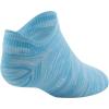 imageUnder Armour Kids Essential 20 Lightweight No Show Socks 6PairsOpal BlueWhiteWhite