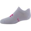 imageUnder Armour Kids Essential 20 Lightweight No Show Socks 6PairsPink NotePurple NoteElectro Pink