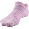 imageUnder Armour Kids Essential 20 Lightweight No Show Socks 6PairsPrime PinkWhite Assorted