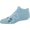 imageUnder Armour Kids Essential 20 Lightweight No Show Socks 6PairsSky Blue Assorted
