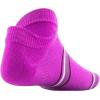 imageUnder Armour Kids Essential 20 Lightweight No Show Socks 6PairsStrobe Purple Assorted