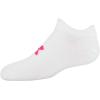 imageUnder Armour Kids Essential 20 Lightweight No Show Socks 6PairsWhite Penta Pink Assorted
