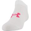 imageUnder Armour Kids Essential 20 Lightweight No Show Socks 6PairsWhiteCerise Assorted