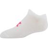 imageUnder Armour Kids Essential 20 Lightweight No Show Socks 6PairsWhiteCerise Assorted