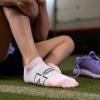 imageUnder Armour Kids Essential 20 Lightweight No Show Socks 6PairsWhiteRebel Pink Assorted