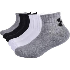 imageUnder Armour Boys Multi Pack Quarter SockGrey Heather
