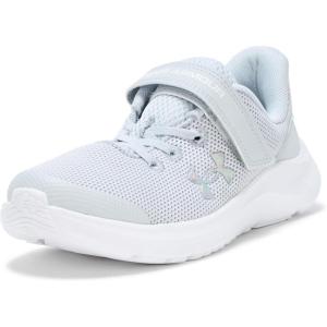 imageUnder Armour Girls Pre School Pursuit 4 Alternate Closure Sneaker014 Halo GrayHalo GrayIridescent