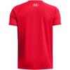 imageUnder Armour Boys Tech Stadium Lights Short Sleeve T Shirt600 Red   White