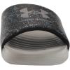 imageUnder Armour Kids Ansa Graphic Fixed Strap Slide Sandal007 BlackTinMetallic Tin