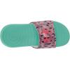 imageUnder Armour Kids Ansa Graphic Fixed Strap Slide Sandal104 WhiteGreen BreezePink Shock