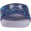 imageUnder Armour Kids Ansa Graphic Fixed Strap Slide Sandal401 Baja BlueNebula PurpleNebula Purple