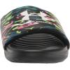imageUnder Armour Kids Ansa Graphic Fixed Strap Slide SandalBlack 005Purple Switch