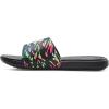 imageUnder Armour Kids Ansa Graphic Fixed Strap Slide SandalBlack 005Purple Switch
