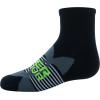 imageUnder Armour Kids Essential Lite Quarter Socks 6PairsBlackBlackWhite