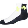 imageUnder Armour Kids Essential Lite Quarter Socks 6PairsBlackHigh Vis Yellow Assorted