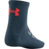 imageUnder Armour Kids Essential Lite Quarter Socks 6PairsDownpour Gray Assorted