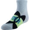 imageUnder Armour Kids Essential Lite Quarter Socks 6PairsHalo GrayWhiteCruise Blue
