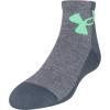 imageUnder Armour Kids Essential Lite Quarter Socks 6PairsPitch Gray Assorted
