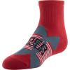 imageUnder Armour Kids Essential Lite Quarter Socks 6PairsRedPitch GrayBlack