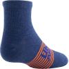imageUnder Armour Kids Essential Lite Quarter Socks 6PairsUtility BlueHalo GrayRoyal