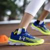 imageUnder Armour Kids Essential Lite Quarter Socks 6PairsUtility BlueHalo GrayRoyal