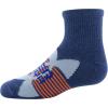 imageUnder Armour Kids Essential Lite Quarter Socks 6PairsUtility BlueHalo GrayRoyal