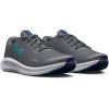 imageUnder Armour Kids Grade School Charged Pursuit 3 Running Shoe101 Pitch GraySonar BlueBlue Surf