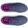 imageUnder Armour Kids Grade School Charged Pursuit 3 Running Shoe501 Aurora PurpleStrobeMetallic Silver