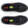 imageUnder Armour Kids Grade School Charged Pursuit 3 Running ShoeJet Gray 100Blaze Orange