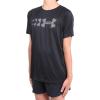 imageUnder Armour Boys Tech Stadium Lights Short Sleeve T Shirt001 Black   White
