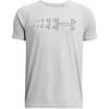 imageUnder Armour Boys Tech Stadium Lights Short Sleeve T Shirt011 Mod Gray   Black