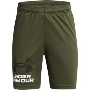 imageUnder Armour Boys Tech Logo Shorts390 Marine Od Green   Black