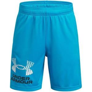 imageUnder Armour Boys Tech Logo Shorts452 Ether Blue  Black  White