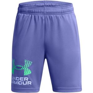 imageUnder Armour Boys Tech Logo Shorts561 Starlight   Vapor Green
