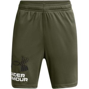 imageUnder Armour Boys Tech Logo ShortsMarine Od Green  Black390