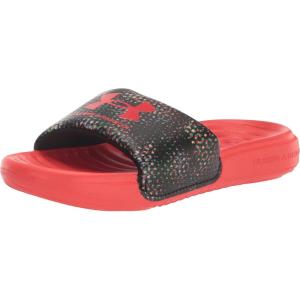 imageUnder Armour Kids Ansa Graphic Fixed Strap Slide Sandal008 BlackRadio RedRadio Red