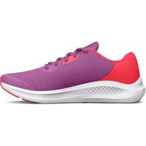imageUnder Armour Kids Grade School Charged Pursuit 3 Running Shoe502 JellyfishBlitz RedIridescent