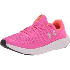 imageUnder Armour Kids Grade School Charged Pursuit 3 Running Shoe600 Rebel PinkAfter BurnIridescent