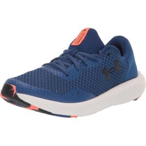 imageUnder Armour Kids Grade School Charged Pursuit 3 Running ShoeBlue MirageAfter BurnBlack