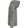 imageUnder Armour Boys Outdoor Hoodie Large Front Pocket QuickDrying ampamp LightweightColorado Sage Badge