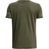 imageUnder Armour Boys Sportstyle Left Chest ShortSleeve TShirt390 Marine Od Green   Black