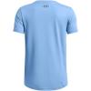 imageUnder Armour Boys Sportstyle Left Chest ShortSleeve TShirt465 Horizon Blue   Black