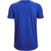 imageUnder Armour Boys Sportstyle Left Chest ShortSleeve TShirt486 Versa Blue   Black