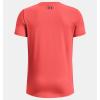 imageUnder Armour Boys Sportstyle Left Chest ShortSleeve TShirt691 Venom Red   Black