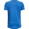 imageUnder Armour Boys Sportstyle Left Chest ShortSleeve TShirtBrilliant Blue 787Black