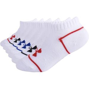 imageUnder Armour Boys Multi Pack Low Cut SockWhite Low Cut